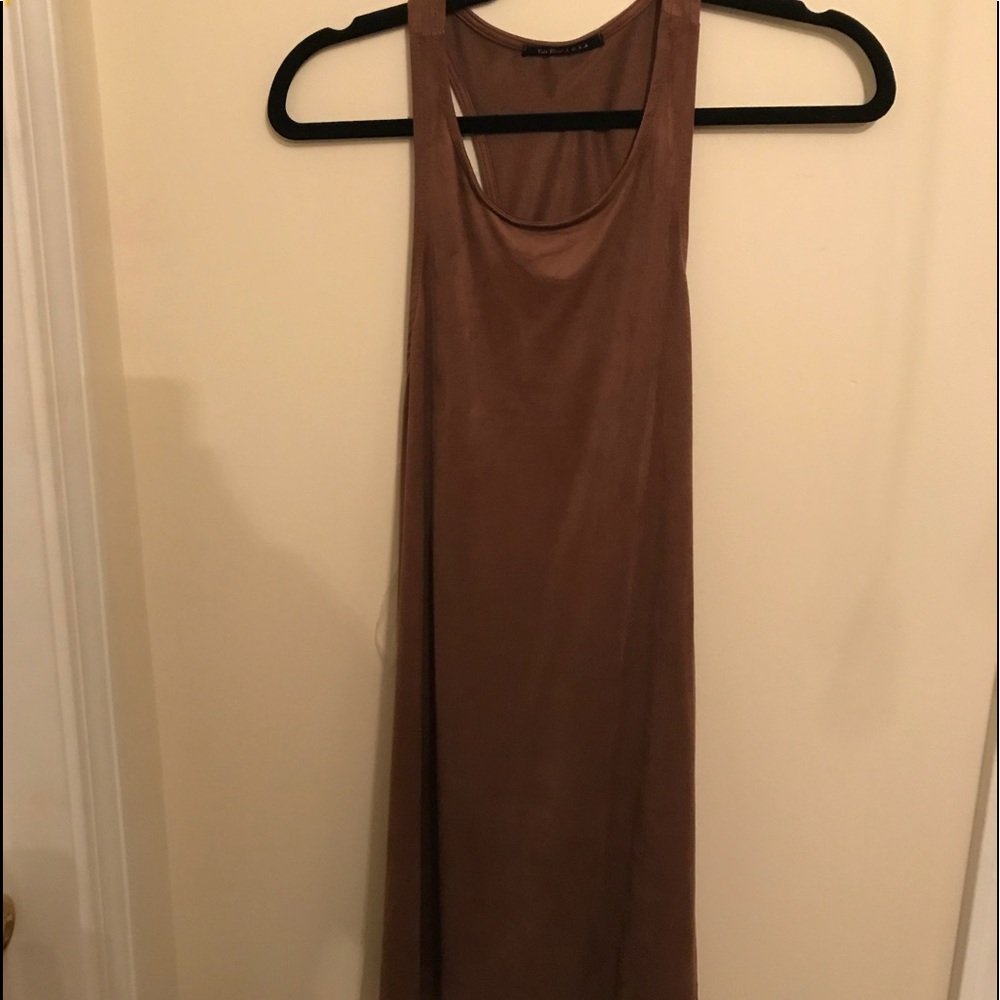 Suede Dress